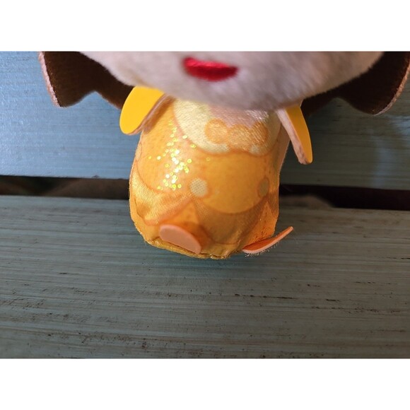 Disney Princess Mini 3” Plush Belle Plush Beauty And The Beast Toy Disney 100 - Picture 7 of 8